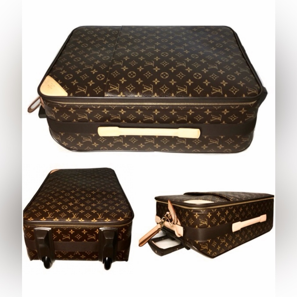 Louis Vuitton Pegase Monogram Carryon Rolling Suitcase Travel Bag 🛍️ - Picture 10 of 13